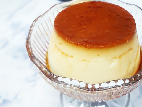 【昭和レトロ】昔ながらの硬めプリン♪カスタード